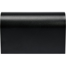 LAMPA ŚCIENNA ZEWNĘTRZNA CZARNA ALUMINIOWA 2XGU10 PÓŁOWAL YT-81902