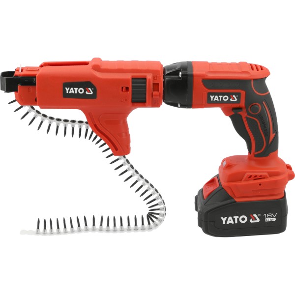 WKRĘTARKA TAŚMOWA 18V - AKUMULATOR 4AH YT-82075