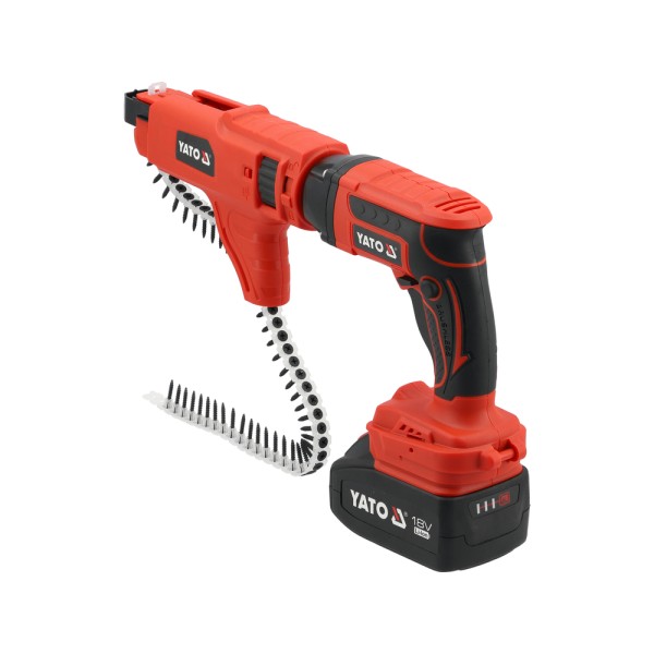 WKRĘTARKA TAŚMOWA 18V - AKUMULATOR 4AH YT-82075