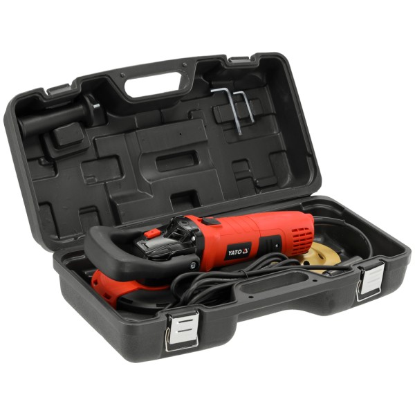 SZLIFIERKA DO BETONU 125MM 1400W
W WALIZCE YT-82164