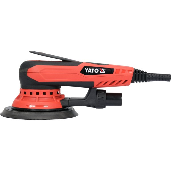 SZLIFIERKA MIMOŚRODOWA 150MM 350W Z REGULACJĄ PRĘDKOŚCI 4000-10000 OBR/MIN YT-82206