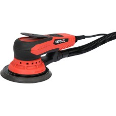 SZLIFIERKA MIMOŚRODOWA 150MM 350W Z REGULACJĄ PRĘDKOŚCI 4000-10000 OBR/MIN YT-82206