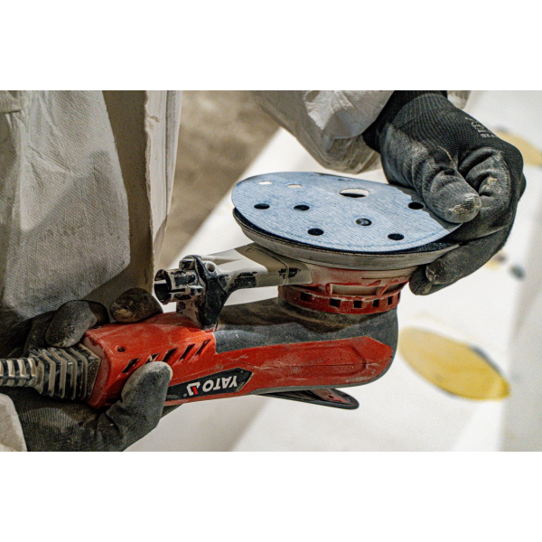 SZLIFIERKA MIMOŚRODOWA 150MM 350W Z REGULACJĄ PRĘDKOŚCI 4000-10000 OBR/MIN YT-82206