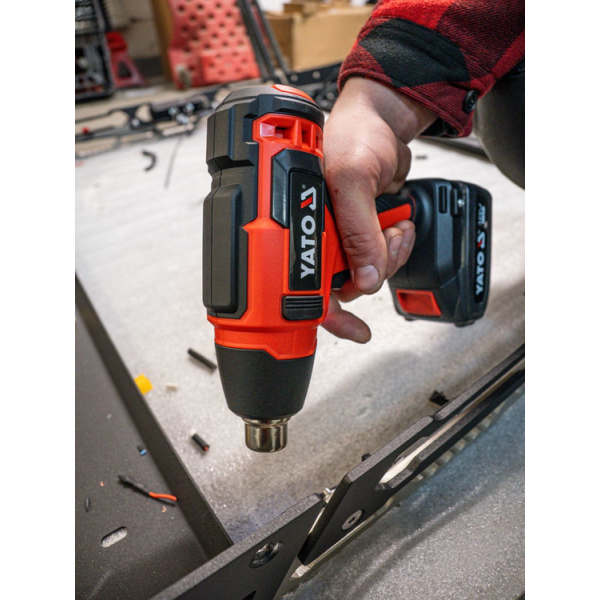 OPALARKA AKUMULATOROWA 18V, 550°, II BIEGI - BEZ AKUMULATORA YT-82285