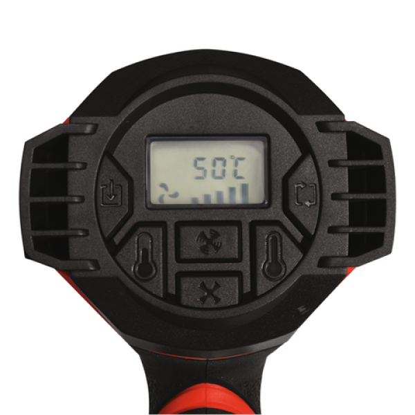 OPALARKA 1600W 50- 650C 2 BIEGI REG.TEMP LCD+PAMIĘĆ USTAWIEŃ YT-82296