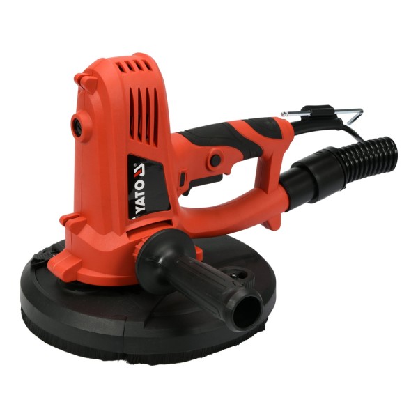 SZLIFIERKA DO TYNKÓW I GŁADZI ZE ZINTEGROWANYM SYSTEMEM ODSYSANIA PYŁU 225MM YT-82340