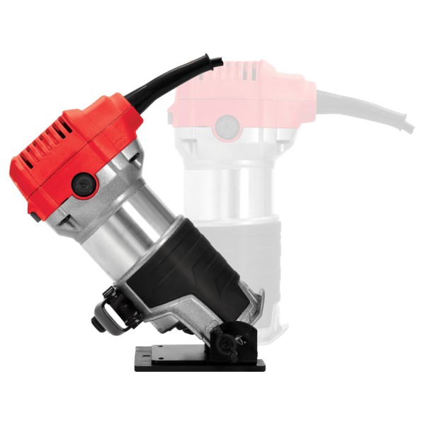 FREZARKA KRAWĘDZIOWA 710W DO LAMINATÓW  + SANKI PROWADZĄCE,NA FREZY 6MM I 8MM YT-82390