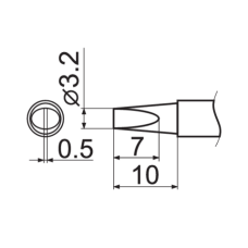 GROT LUTOWNICZY Z WBUDOWANĄ GRZAŁKĄ TYP T12-D32 YT-82493