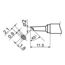 GROT LUTOWNICZY Z WBUDOWANĄ GRZAŁKĄ TYP T12-BCM2 YT-82497