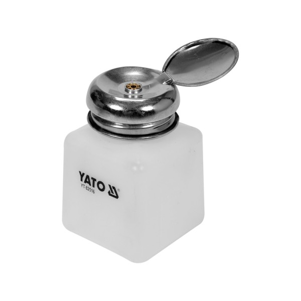 BUTELKA ESD Z TWORZYWA HDPE Z DOZOWNIKIEM Z POMPKĄ DO ROZPUSZCZALNIKÓW ALKOHOLI YT-82516