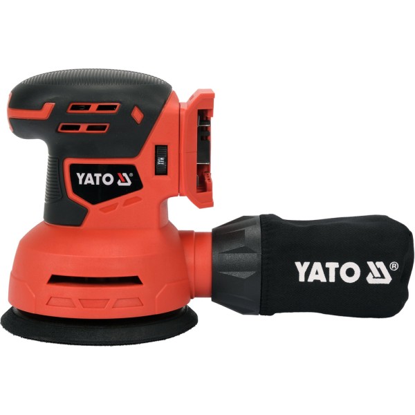 SZLIFIERKA MIMOŚRODOWA 18V, 125 MM, 0-12000 MIN⁻¹ - BEZ AKUMULATORA YT-82753