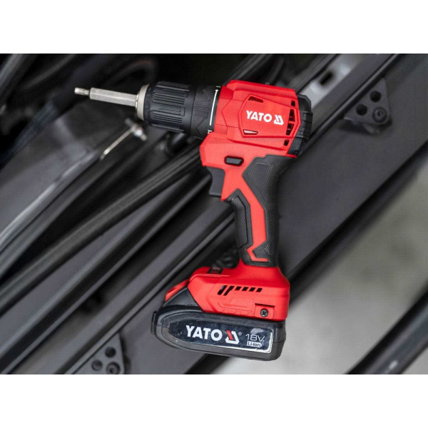 WIERTARKO-WKRĘTARKA 18V, 45 NM - BEZ AKUMULATORA YT-827790