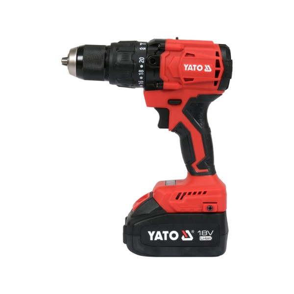 WIERTARKO-WKRĘTARKA UDAROWA 18V, 120 NM - DWA AKUMULATORY 4 AH YT-8277915