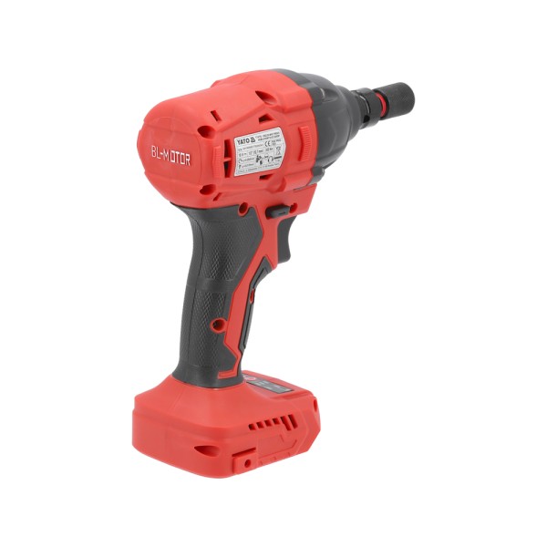 KLUCZ UDAROWY BEZSZCZOTKOWY 18V, 1/2'', 350NM - BEZ AKUMULATORA YT-827792