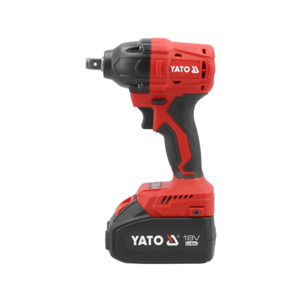 KLUCZ UDAROWY BEZSZCZOTKOWY 18V, 1/2'', 350NM - DWA AKUMULATORY 4 AH YT-8277925