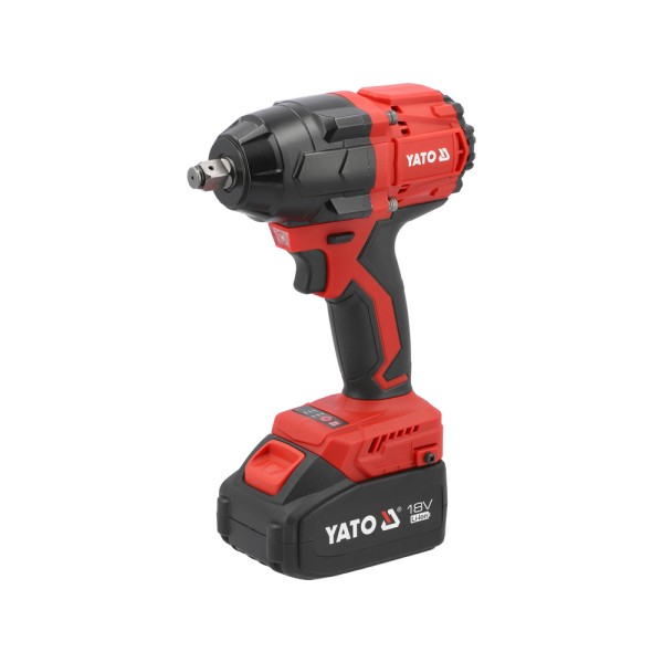 KLUCZ UDAROWY BEZSZCZOTKOWY 18V, 1/2'', 800NM - DWA AKUMULATORY 4 AH YT-8277935