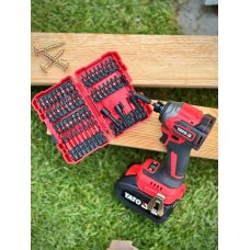 ZAKRĘTARKA UDAROWA 18V,  1/4'', 230 NM - BEZ AKUMULATORA YT-82799