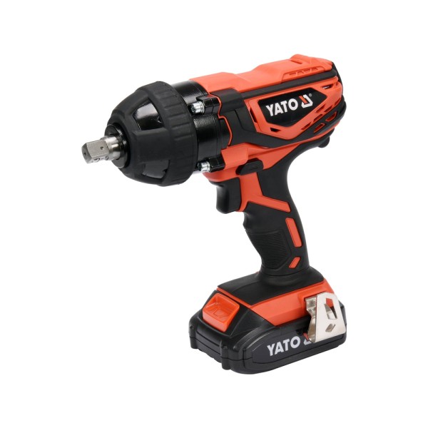 KLUCZ UDAROWY 18V, 1/2'', 300NM - AKUMULATOR 2 AH YT-82804