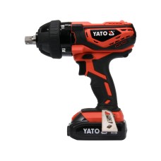 KLUCZ UDAROWY 18V, 1/2'', 300NM - AKUMULATOR 2 AH YT-82804