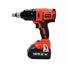 KLUCZ UDAROWY BEZSZCZOTKOWY 18V, 1/2'', 700NM - AKUMULATOR 3 AH YT-82806