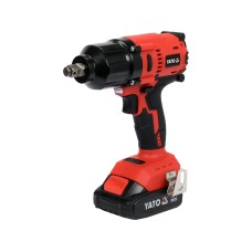 ZESTAW YATO 18V: KLUCZ UDAROWY 1/2'' 700 NM, NASADKI - DWA AKUMULATORY 3AH YT-82807