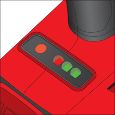 KLUCZ UDAROWY BEZSZCZOTKOWY 18V, 3/4'', 2000NM - AKUMULATOR 4 AH YT-828075