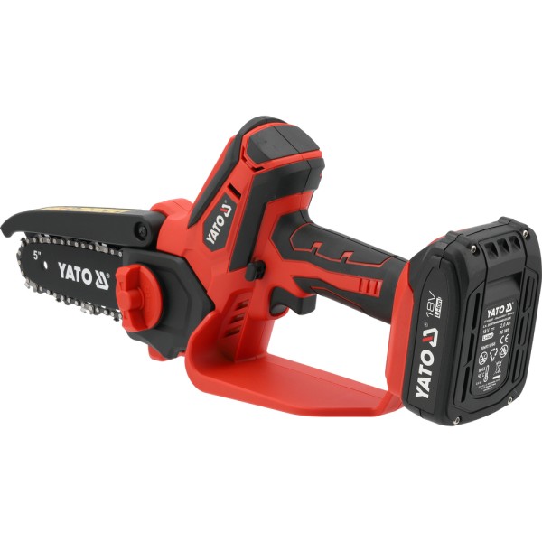 PILARKA ŁAŃCUCHOWA 18V (2AH;PROWADNICA 6'') GAŁĘZIÓWKA YT-828113