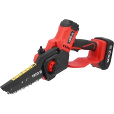 MINIPILARKA ŁAŃCUCHOWA 20V, PROWADNICA 7'' - AKUMULATOR 2 AH YT-828133