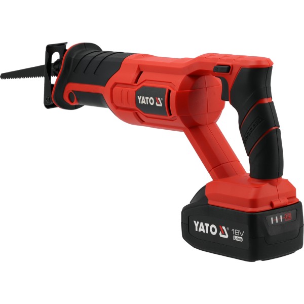 PIŁA SZABLASTA BEZSZCZOTKOWA 18V - AKUMULATOR 4AH YT-828151