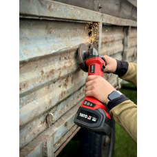 SZLIFIERKA KĄTOWA 18V, 125 MM, 3000-8500 MIN⁻¹ - BEZ AKUMULATORA YT-828293