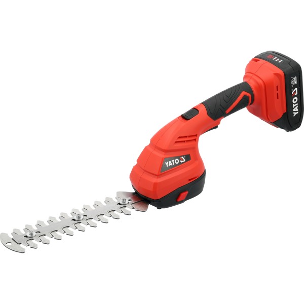 NOŻYCE DO TRAWY I ŻYWOPŁOTU 18V Z BATERIĄ 2AH I ŁADOWARKĄ, BRUSHLESS YT-828335