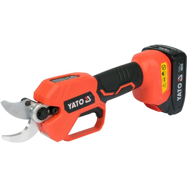 SEKATOR DO GAŁĘZI 18V, 30 MM, 60 CIĘĆ/MIN - AKUMULATOR 2 AH YT-828377