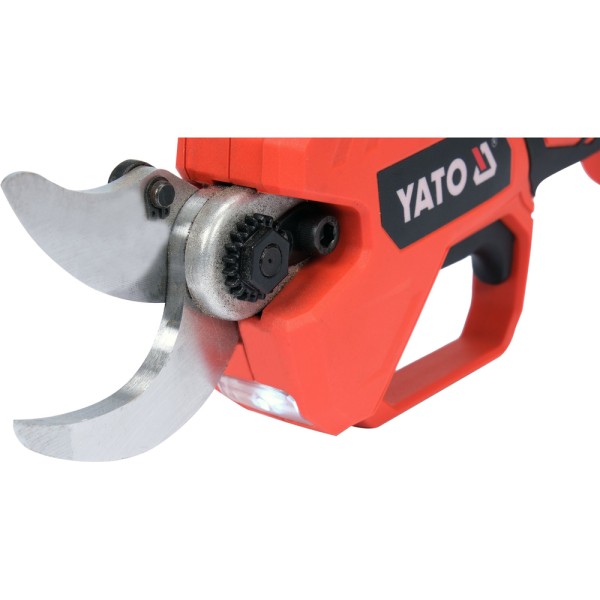 SEKATOR DO GAŁĘZI 18V, 30 MM, 60 CIĘĆ/MIN - AKUMULATOR 2 AH YT-828377