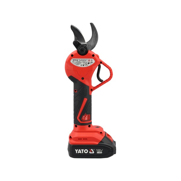 SEKATOR 18V 30MM Z BATERIĄ 2AH I ŁADOWARKĄ, BRUSHLESS YT-828380