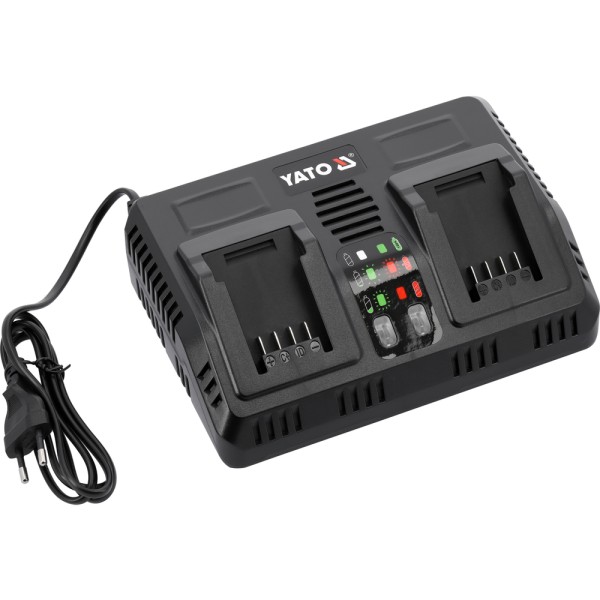 ŁADOWARKA INTELIGENTNA PODWÓJNA SYSTEM YATO 18V 4,5A YT-828501