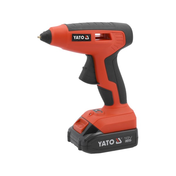 PISTOLET DO KLEJU 18V, 11 MM, 25 G/MIN - AKUMULATOR 2 AH YT-82854