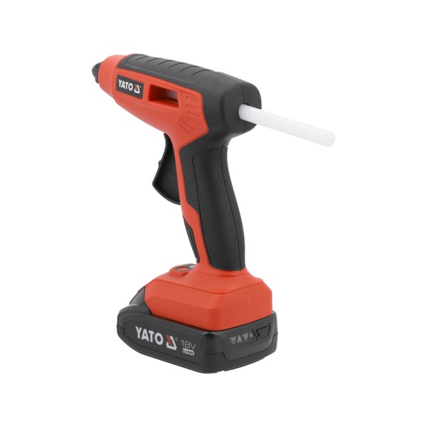 PISTOLET DO KLEJU 18V, 11 MM, 25 G/MIN - AKUMULATOR 2 AH YT-82854
