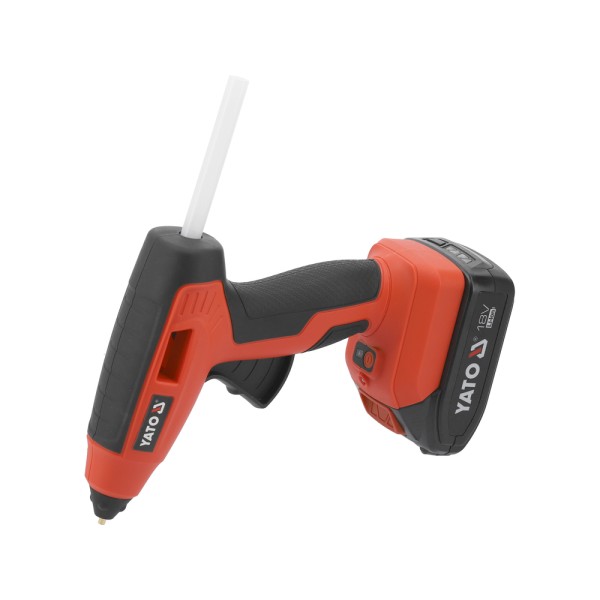 PISTOLET DO KLEJU 18V, 11 MM, 25 G/MIN - AKUMULATOR 2 AH YT-82854