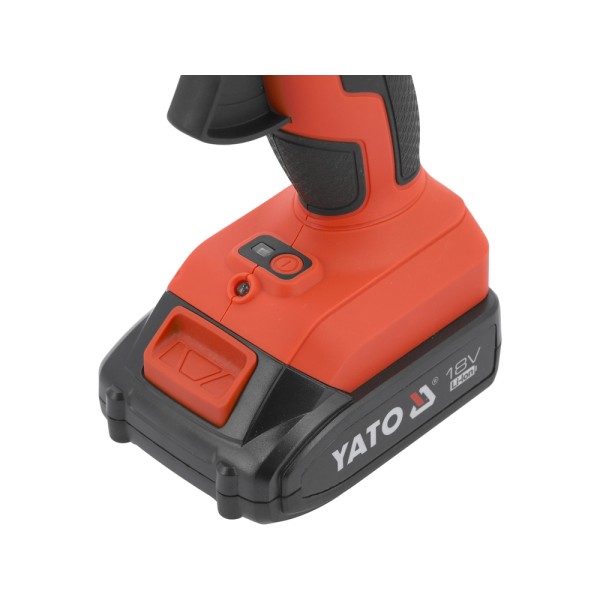 PISTOLET DO KLEJU 18V, 11 MM, 25 G/MIN - AKUMULATOR 2 AH YT-82854