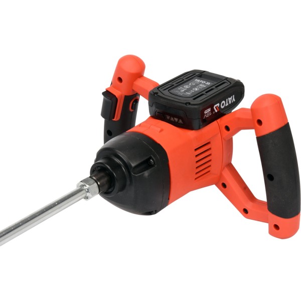 MIESZADŁO DO ZAPRAW 18V WOLNOOBROTOWE - AKUMULATOR 2 AH YT-82880