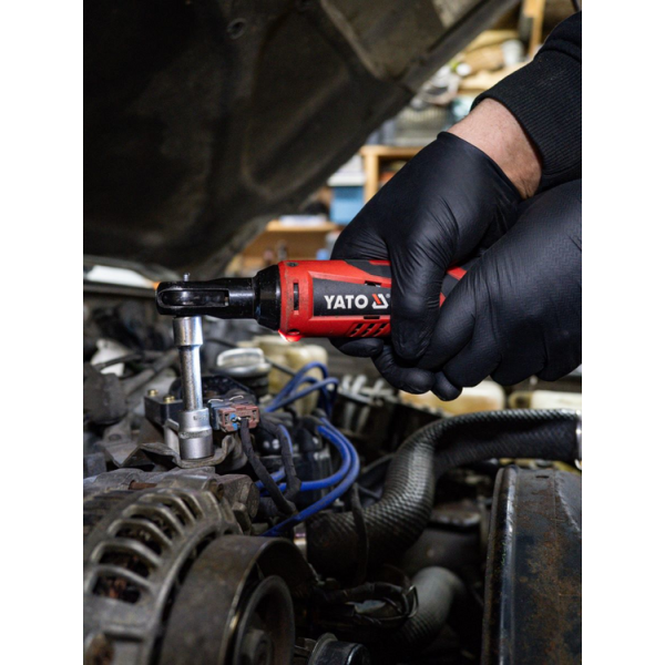 GRZECHOTKA UDAROWA 12V, 3/8'', 45NM - AKUMULATOR 2 AH YT-82902