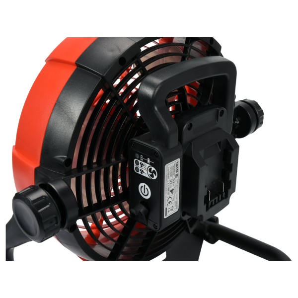 WENTYLATOR HYBRYDOWY 18V AKUMULATOROWO-SIECIOWY - BEZ AKUMULATORA YT-82933