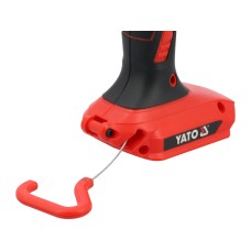 LATARKA 18V (BODY;6000LM) LED, REGULOWANA GŁOWICA YT-829693