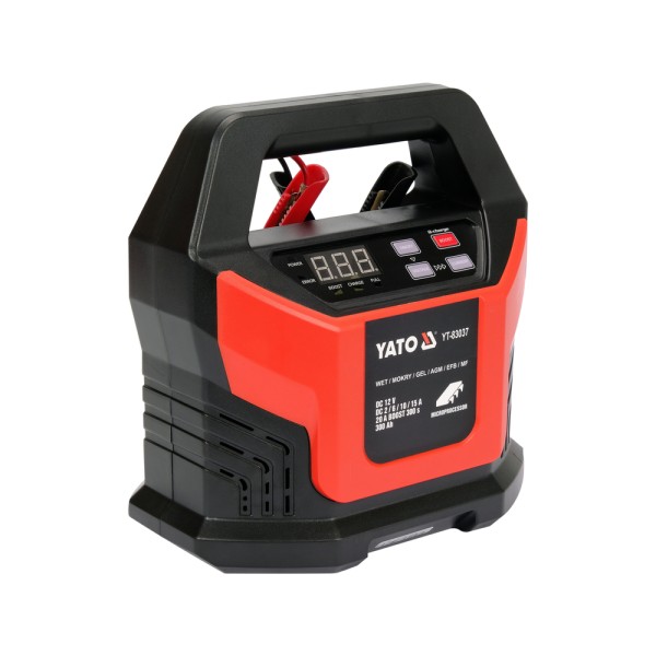 PROSTOWNIK ELEKTRONICZNY 12V/2A, 6A, 10A, 15A BOOST 300S 20A YT-83037