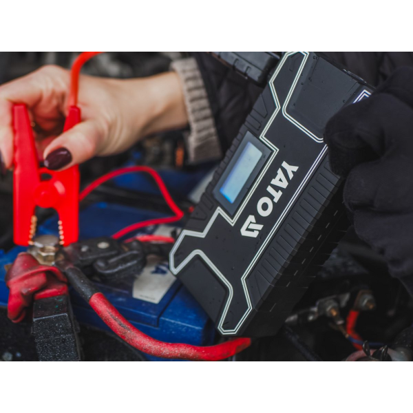 URZĄDZENIE ROZRUCHOWE/POWER BANK 12000MAH Z WYŚWIETLACZEM LCD YT-83082