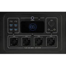 PRZENOŚNA STACJA ZASILANIA 2400W, 2232WH LIFEPO4, EPS YT-83095