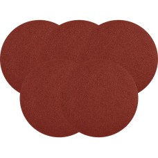 KRĄŻKI ŚCIERNE Z RZEPEM 125 MM P220 / 5 SZT. YT-83438