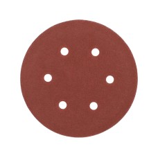 KRĄŻEK ŚCIERNY NA RZEP, 6 OTWORÓW, P150 150 MM / 50 SZT. YT-834586