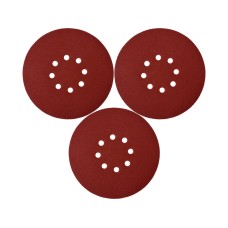 PAPIER ŚCIERNY OKRĄGŁY Z RZEPEM 180 MM P100 / 3 SZT. YT-83463