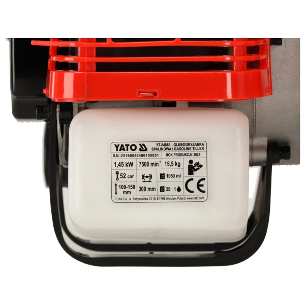 GLEBOGRYZARKA SPALINOWA DWUSUWOWA YT-84861